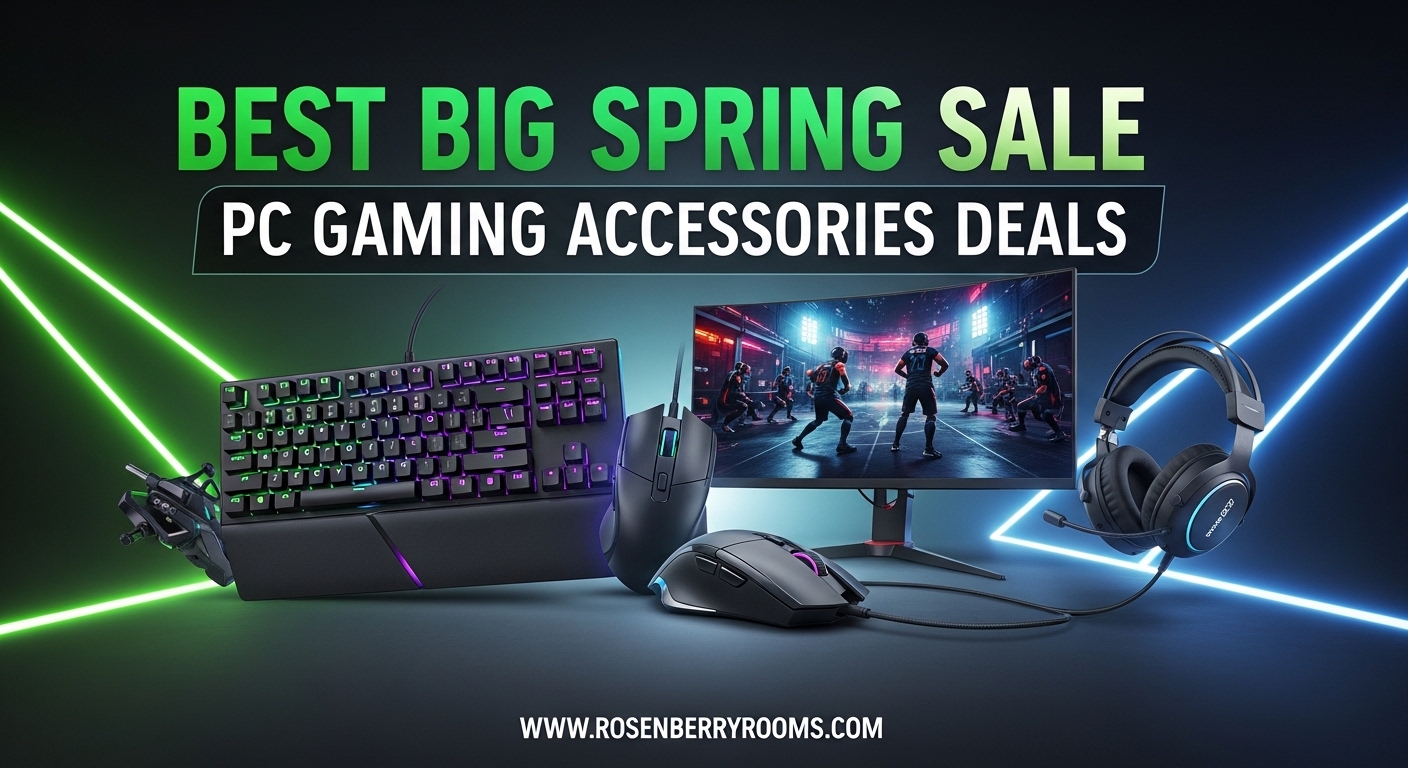 Best Big Spring Sale PC Gaming Accessories Deals