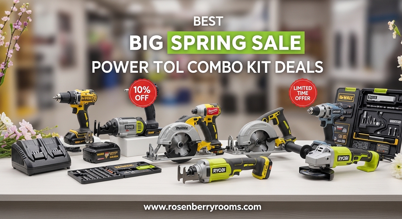 Best Big Spring Sale Power Tool Combo Kit Deals