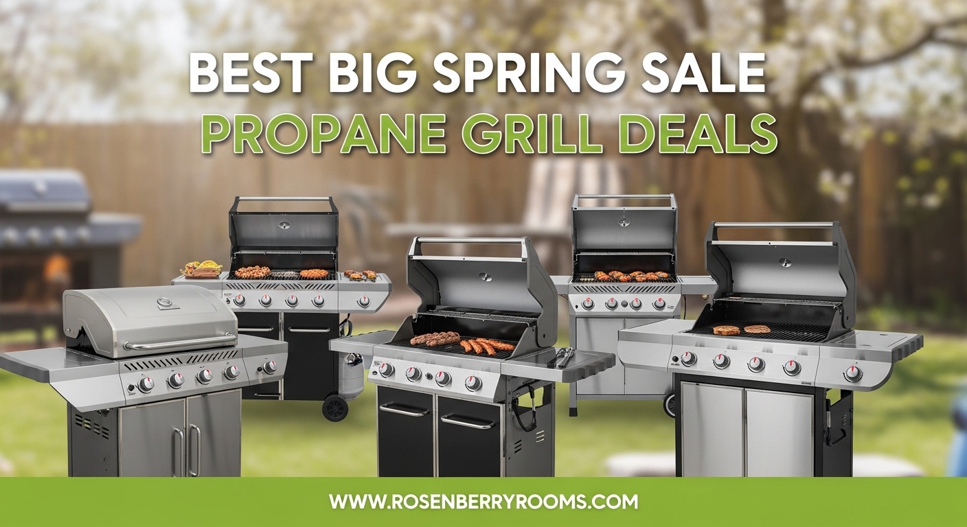 Best Big Spring Sale Propane Grill Deals
