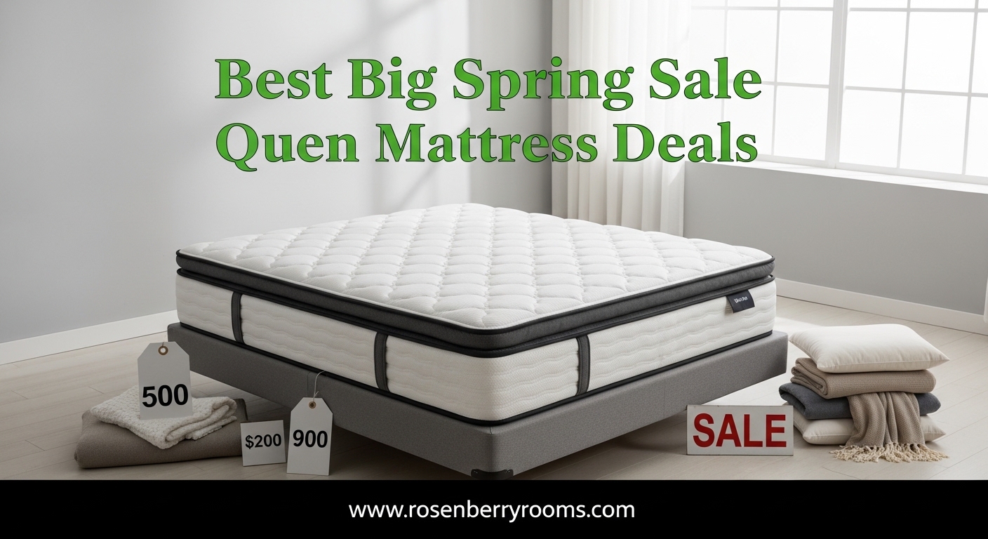 Best Big Spring Sale Queen Mattress Deals