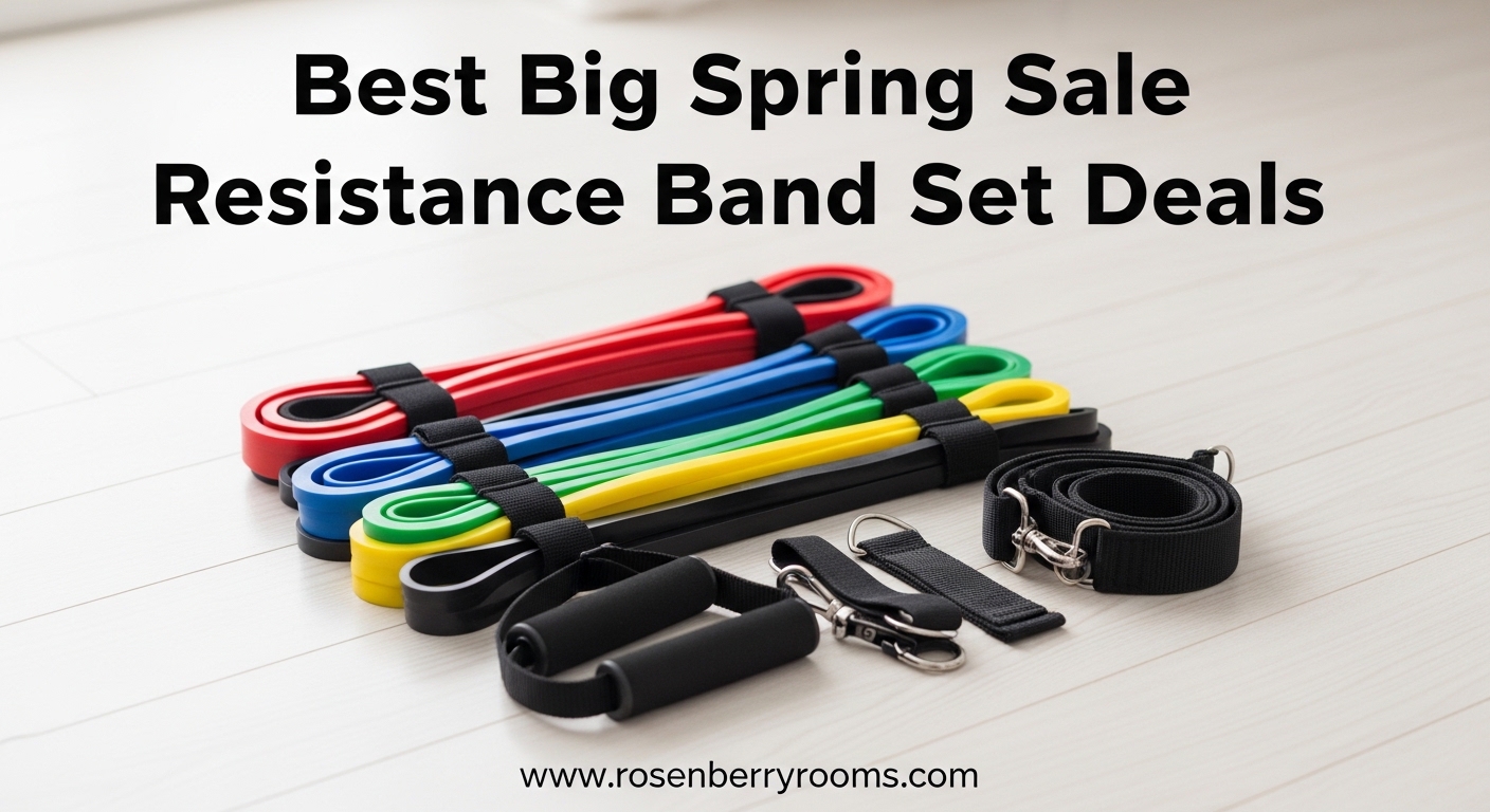 Best Big Spring Sale Resistance Band Set Deals