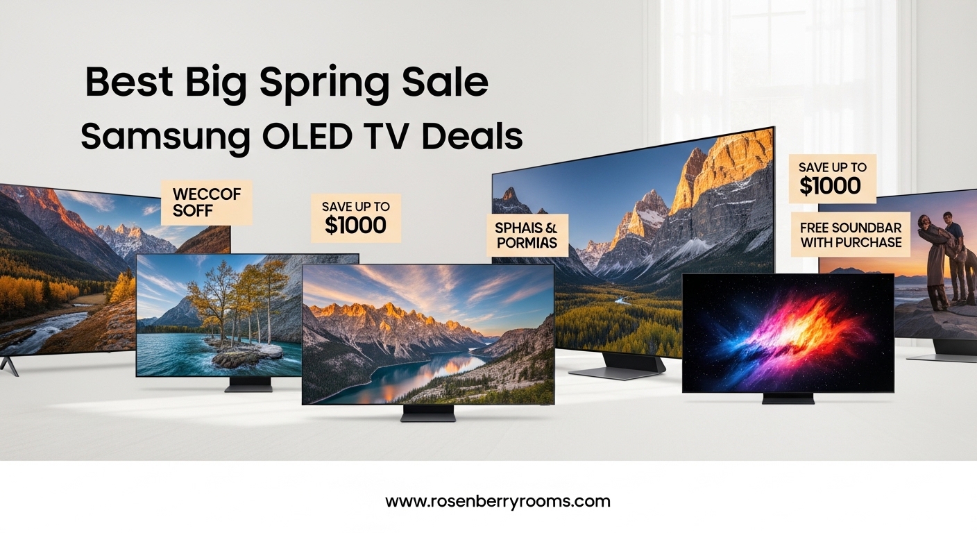 Best Big Spring Sale Samsung OLED TV Deals