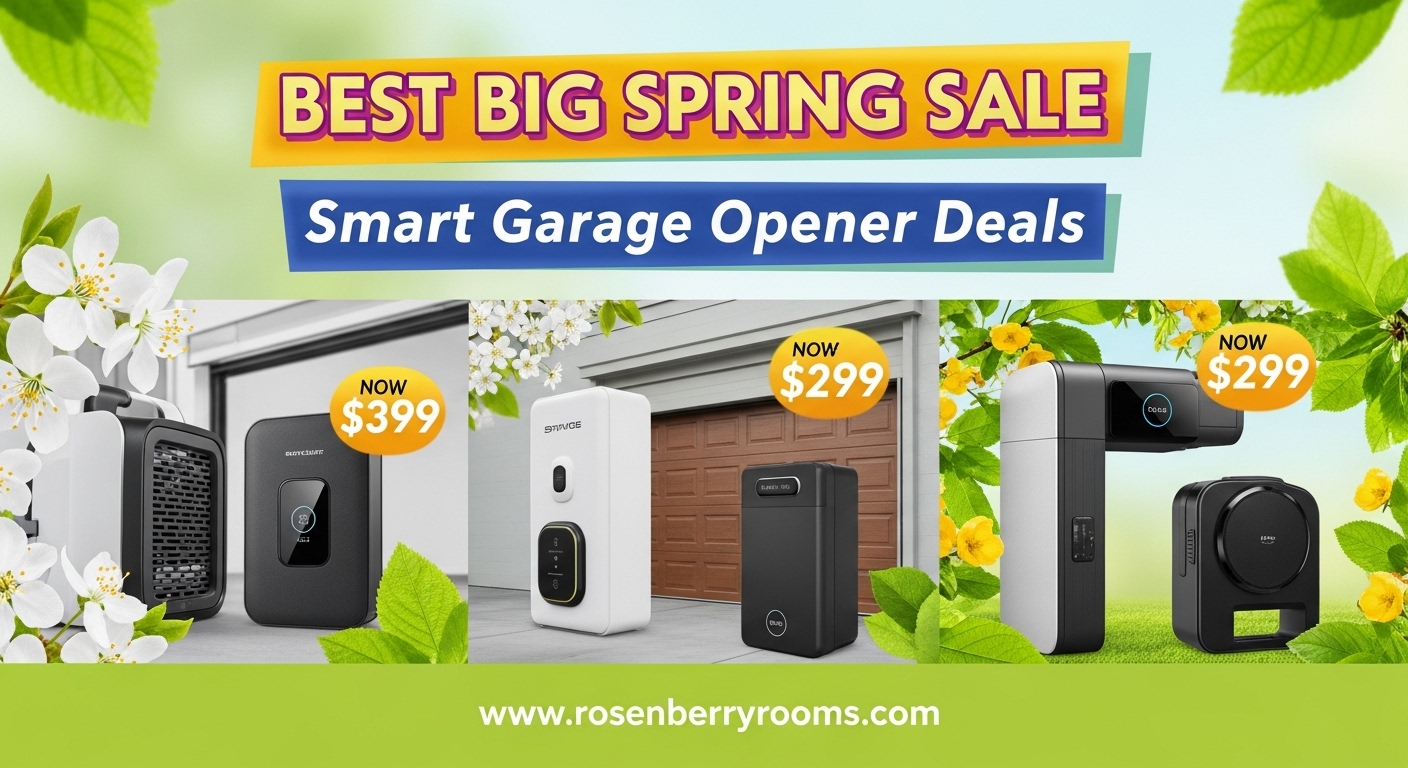Best Big Spring Sale Smart Garage Door Opener Deals