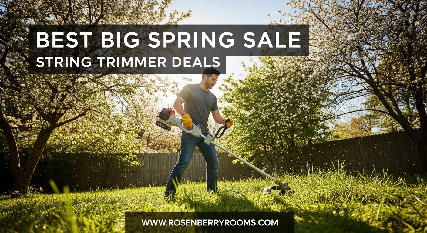 Best Big Spring Sale String Trimmer Deals