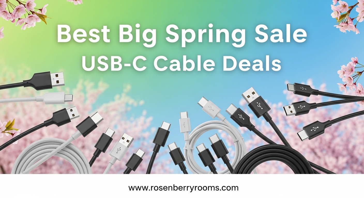 Best Big Spring Sale USB-C Cable Deals