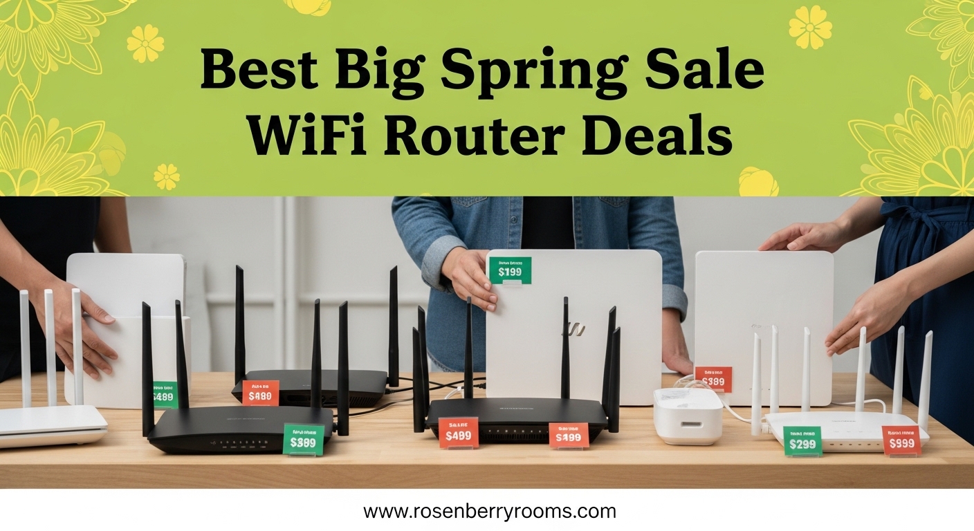 Best Big Spring Sale WiFi Router Deals