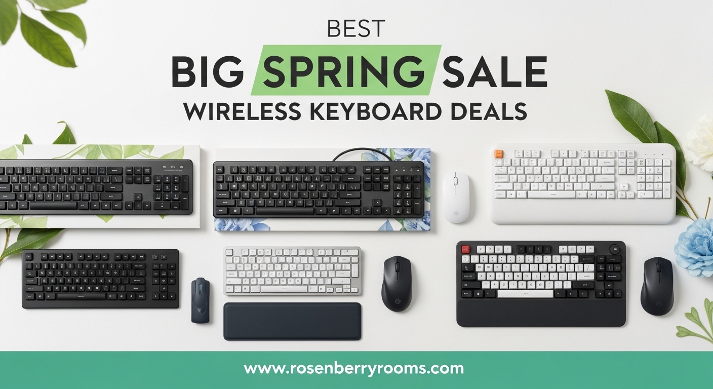 Best Big Spring Sale Wireless Keyboard Deals