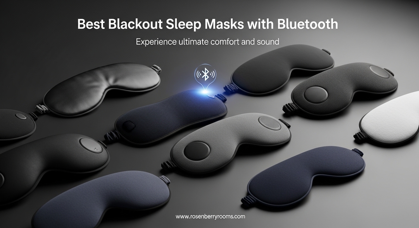 Best Blackout Sleep Masks with Bluetooth