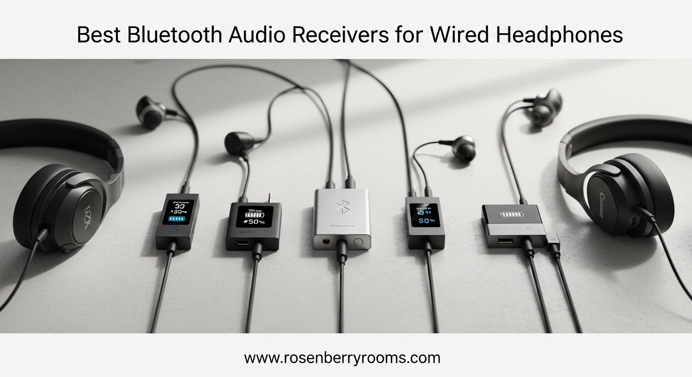 Best Bluetooth Audio Receivers for Wired Headphones