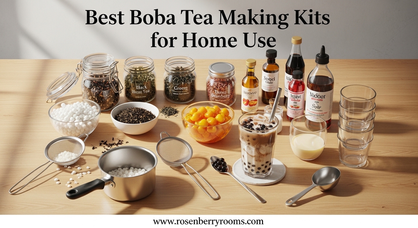 Best Boba Tea Making Kits for Home Use