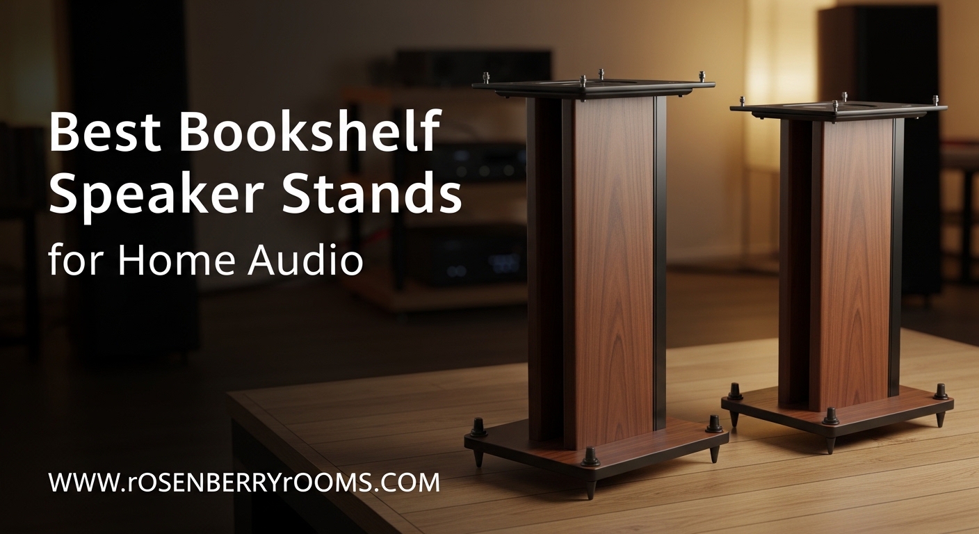 Best Bookshelf Speaker Stands for Home Audio