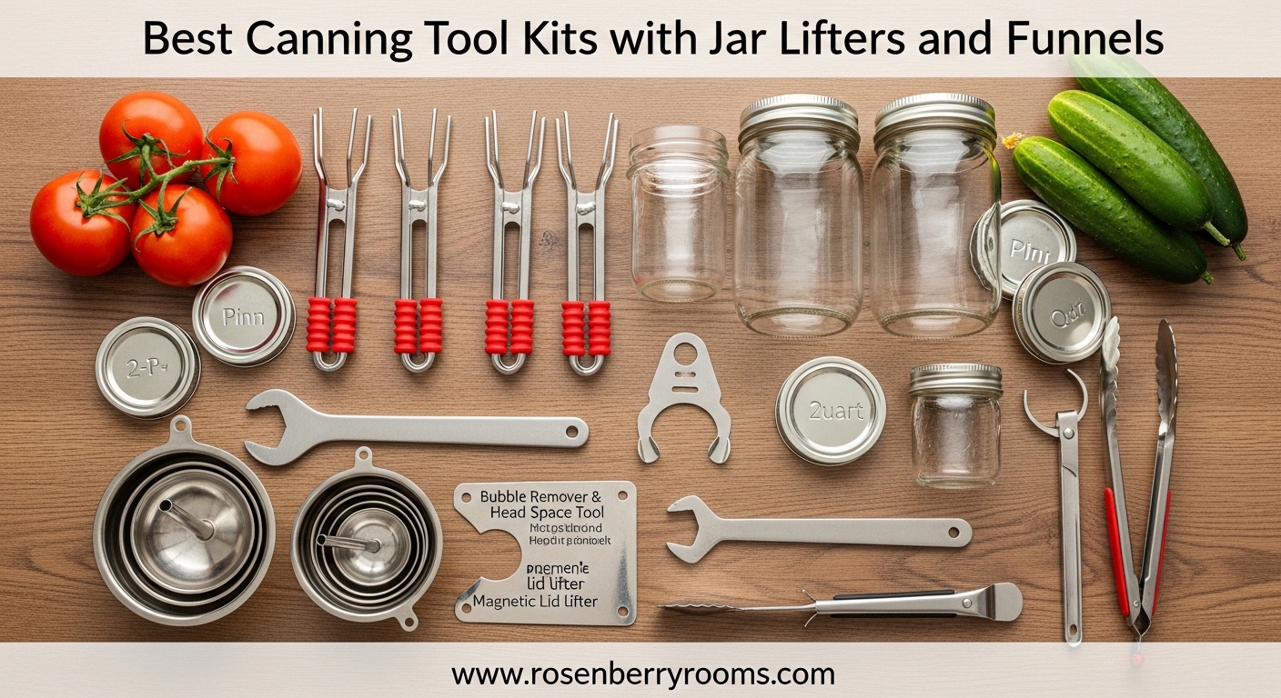 Best Canning Tool Kits with Jar Lifters and Funnels