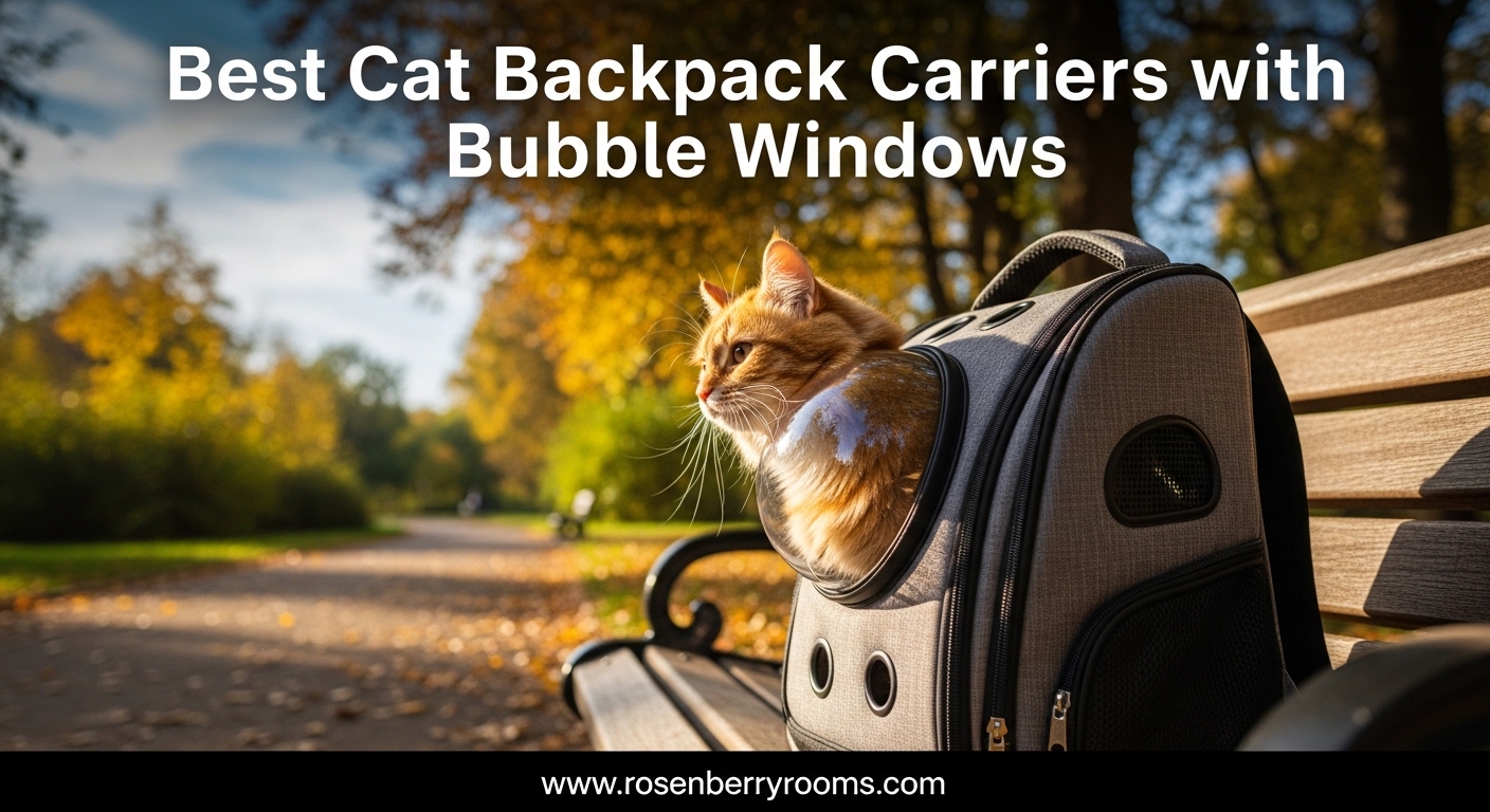 Best Cat Backpack Carriers with Bubble Windows