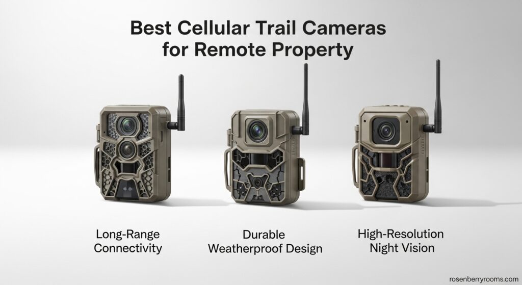 Best Cellular Trail Cameras for Remote Property 