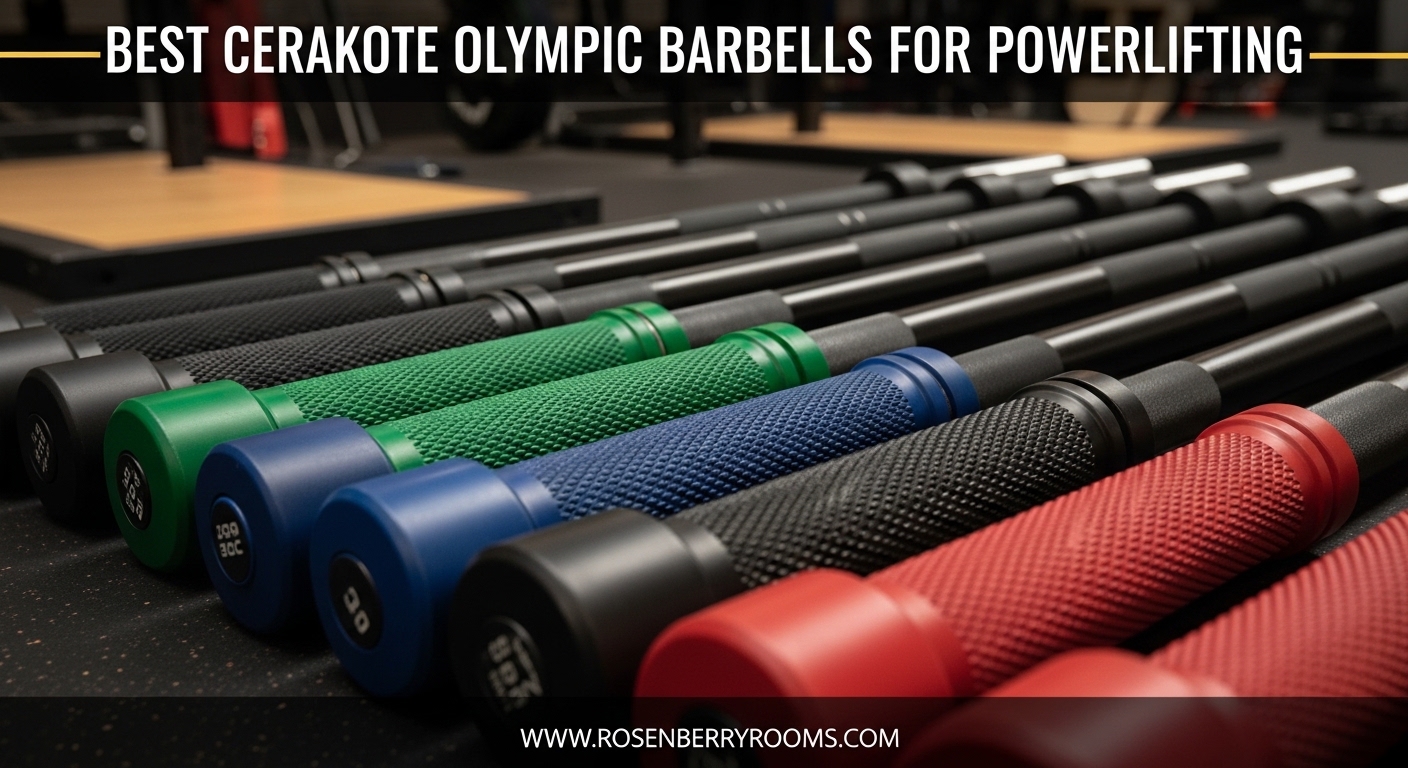 Best Cerakote Olympic Barbells for Powerlifting