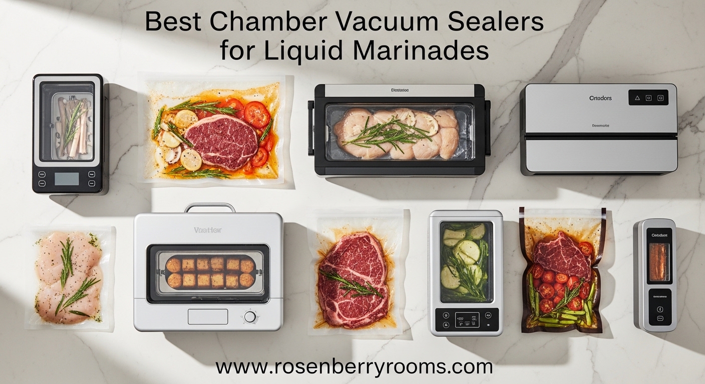 Best Chamber Vacuum Sealers for Liquid Marinades