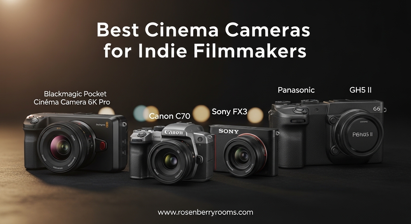 Best Cinema Cameras for Indie Filmmakers