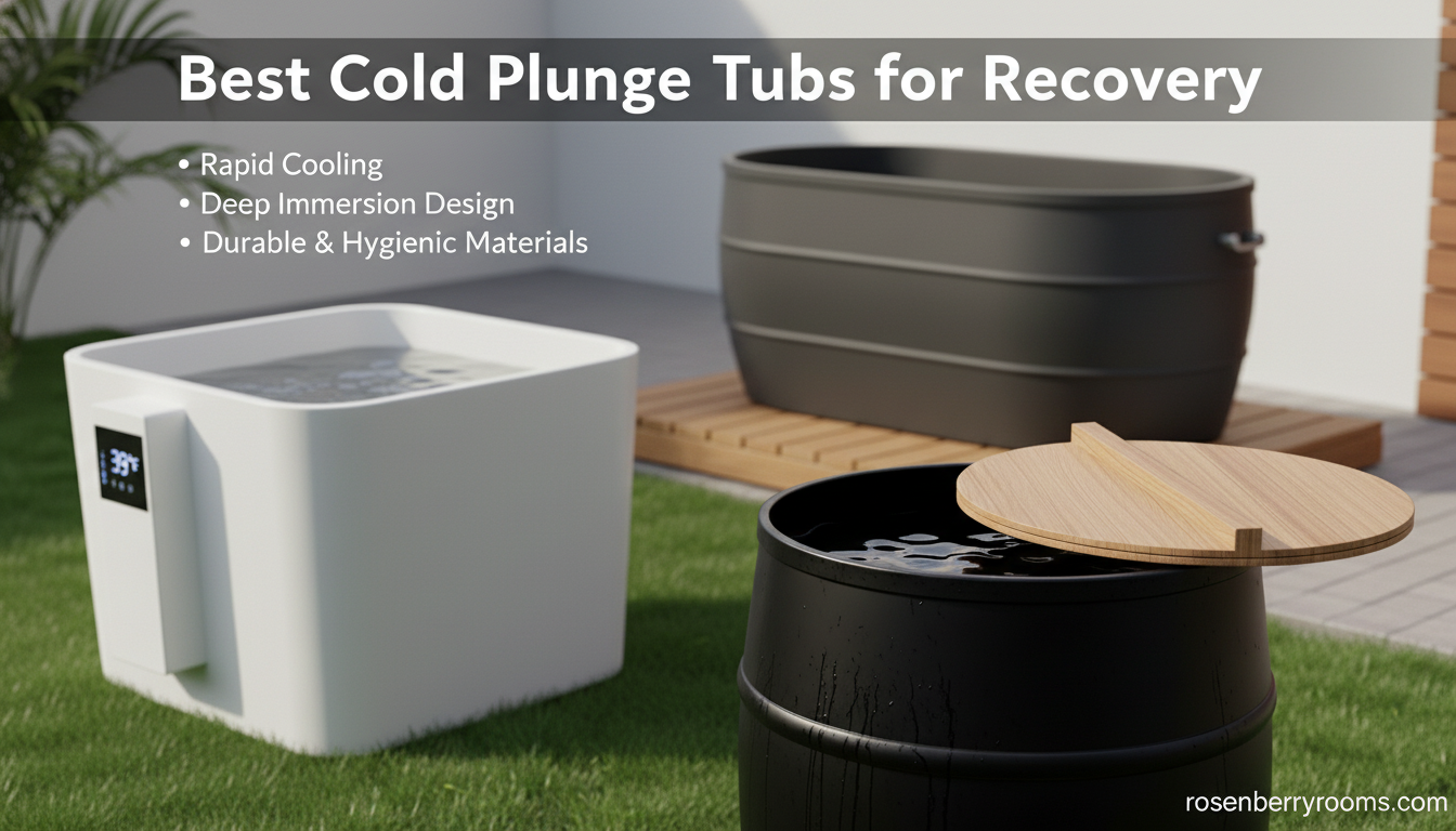 Best Cold Plunge Tubs for Recovery