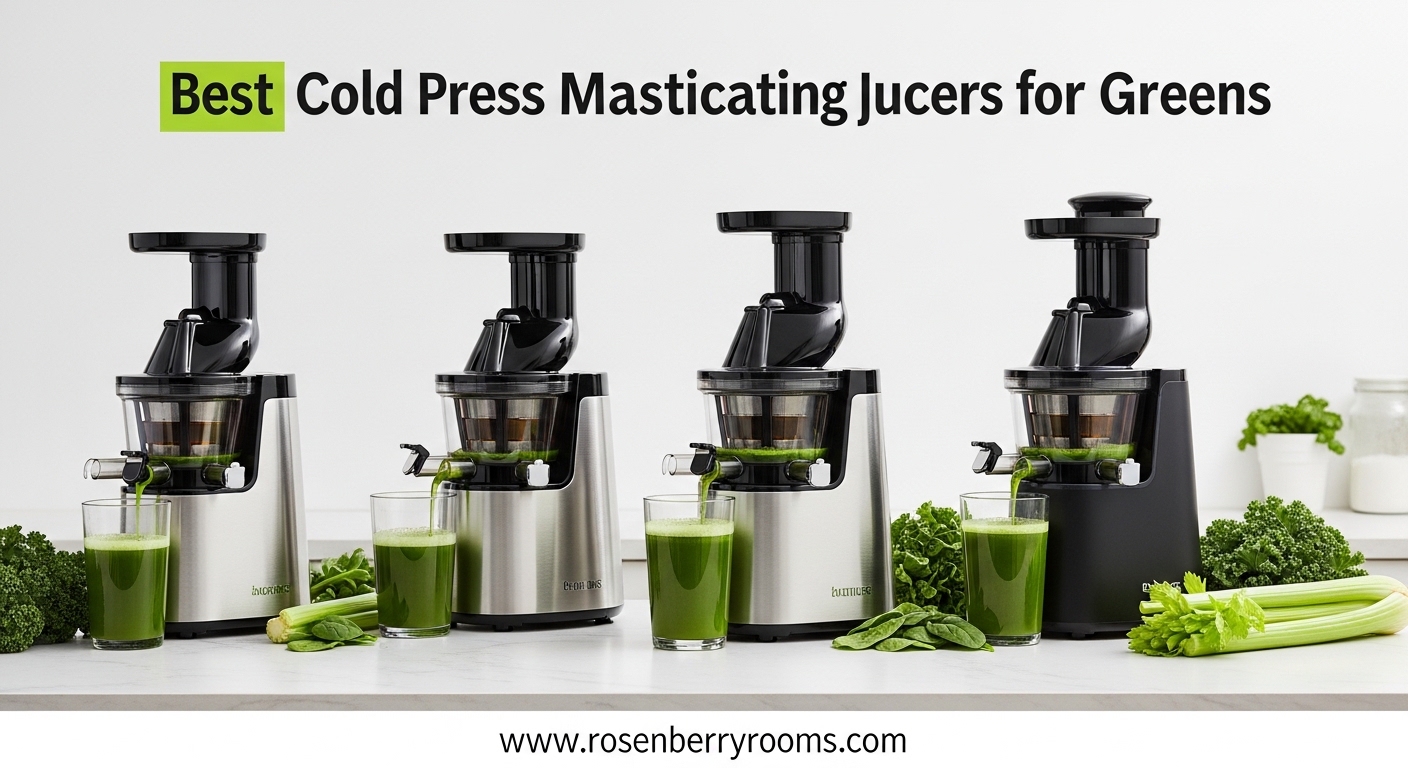 Best Cold Press Masticating Juicers for Greens