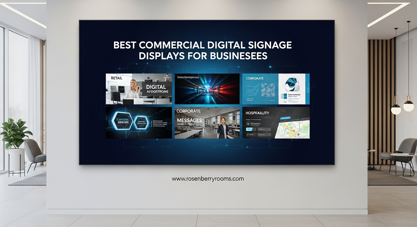 Best Commercial Digital Signage Displays For Businesses