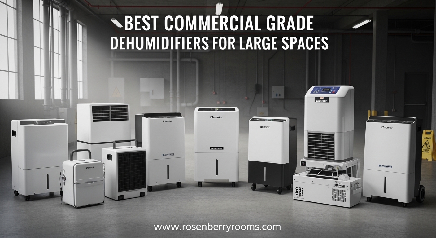Best Commercial Grade Dehumidifiers for Large Spaces
