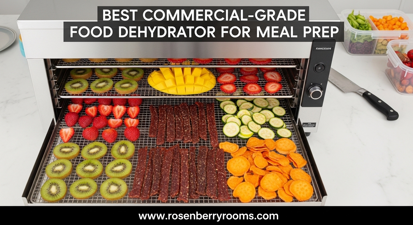 Best Commercial-Grade Food Dehydrator for Meal Prep