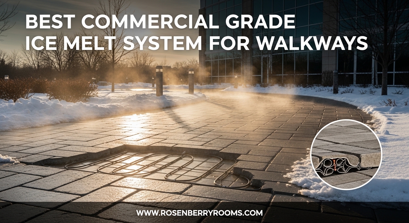 Best Commercial Grade Ice Melt System for Walkways