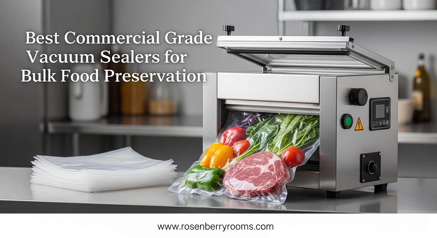Best Commercial Grade Vacuum Sealers for Bulk Food Preservation