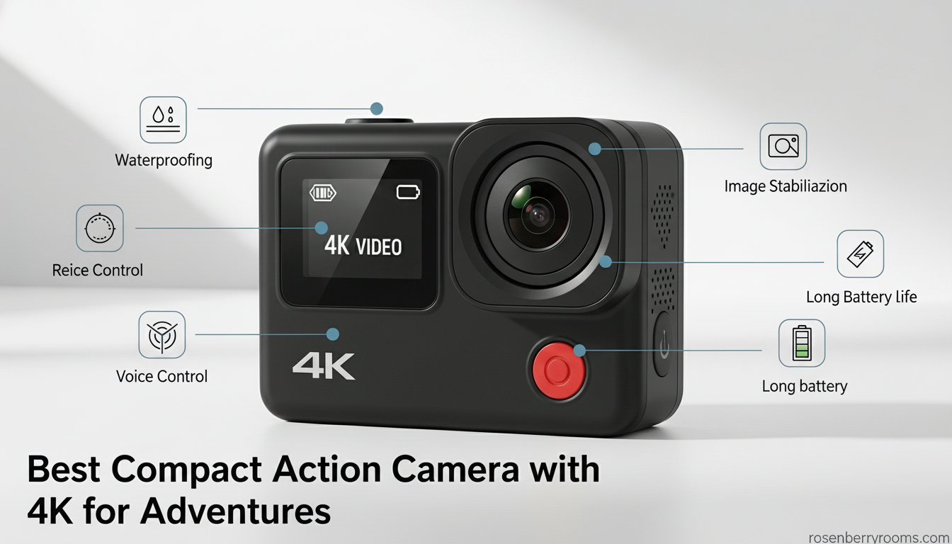 Best Compact Action Cameras with 4K for Adventures