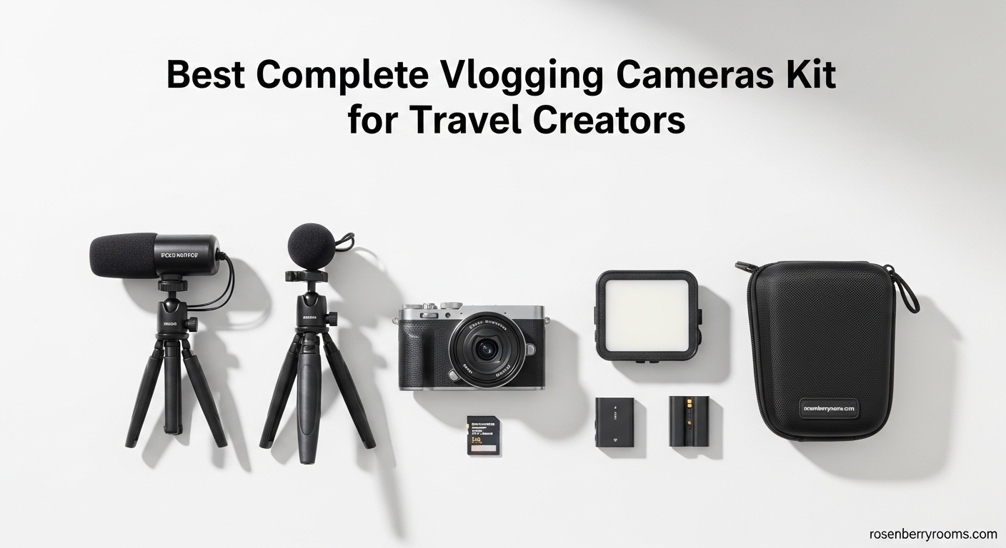 Best Complete Vlogging Camera Kits for Travel Creators