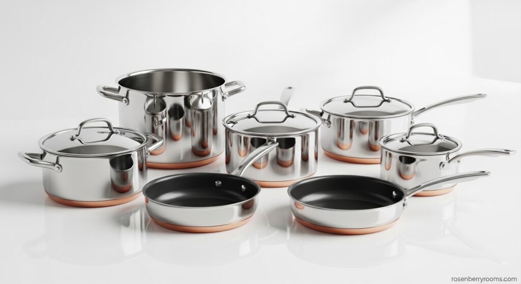 Best Copper Core 5-Ply Stainless Steel Cookware Sets