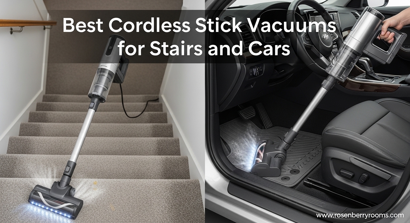 Best Cordless Stick Vacuums for Stairs and Cars