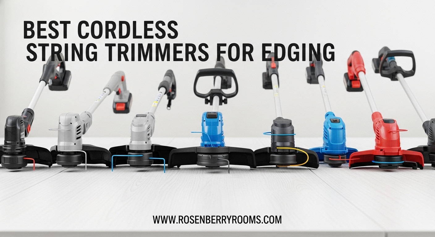 Best Cordless String Trimmers for Edging