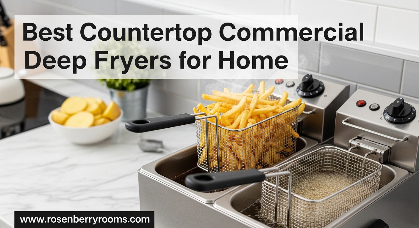 Best Countertop Commercial Deep Fryers for Home
