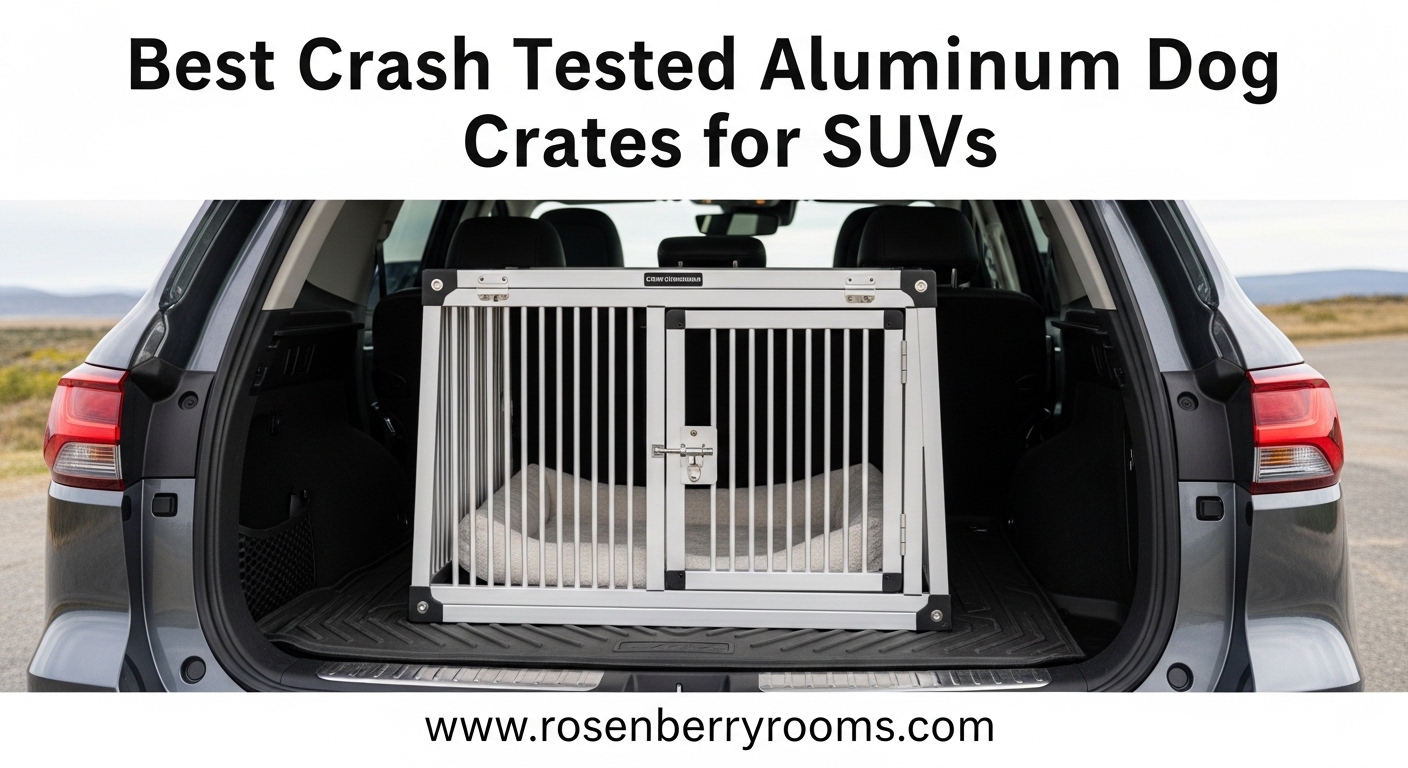 Best Crash Tested Aluminum Dog Crates for SUVs