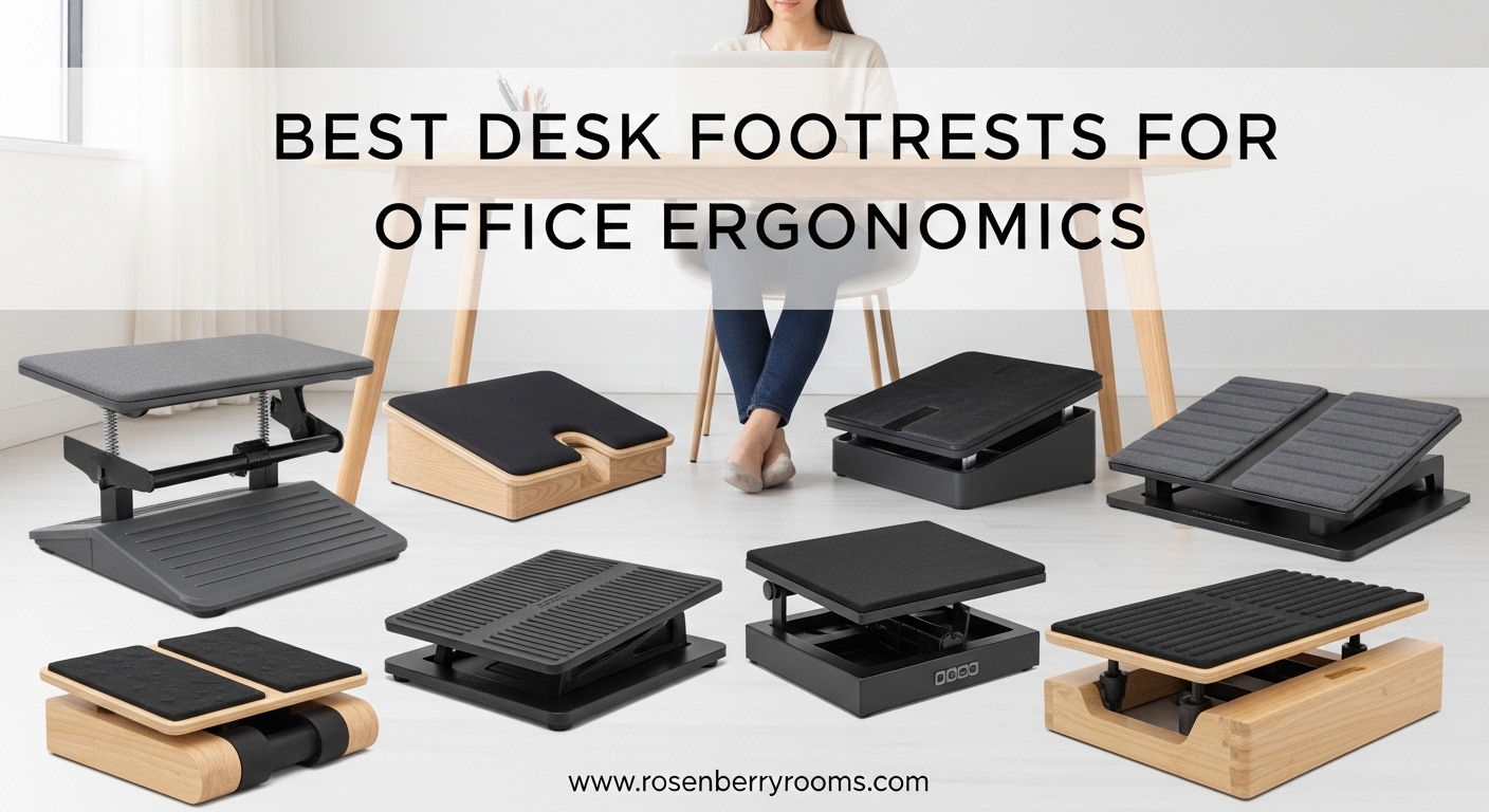 Best Desk Footrests for Office Ergonomics
