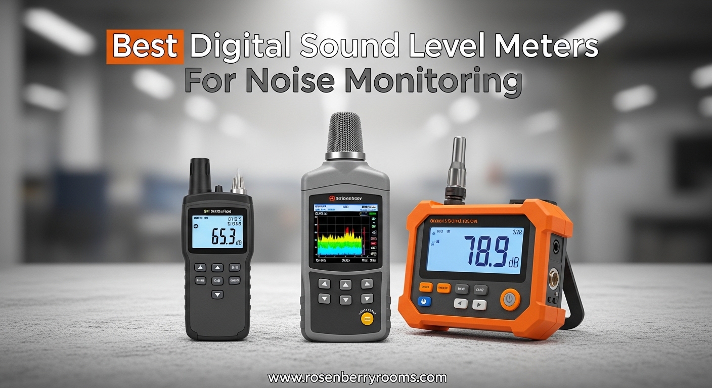 Best Digital Sound Level Meters For Noise Monitoring