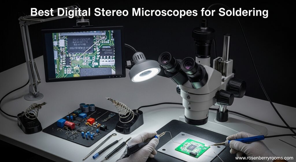 Current image: Best Digital Stereo Microscopes for Soldering