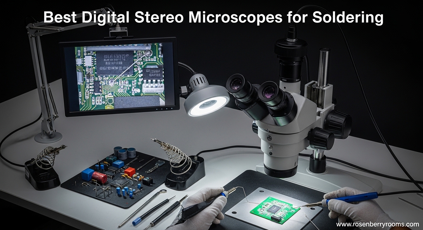 Best Digital Stereo Microscopes for Soldering