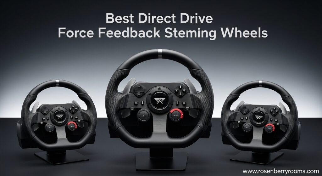 Current image: Best Direct Drive Force Feedback Steering Wheels