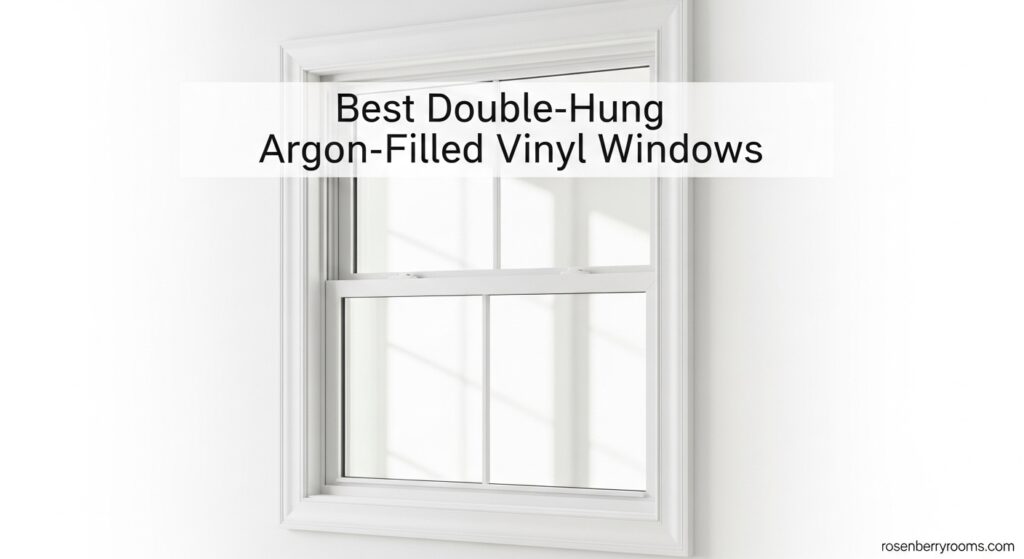 Best Double-Hung Argon-Filled Vinyl Windows