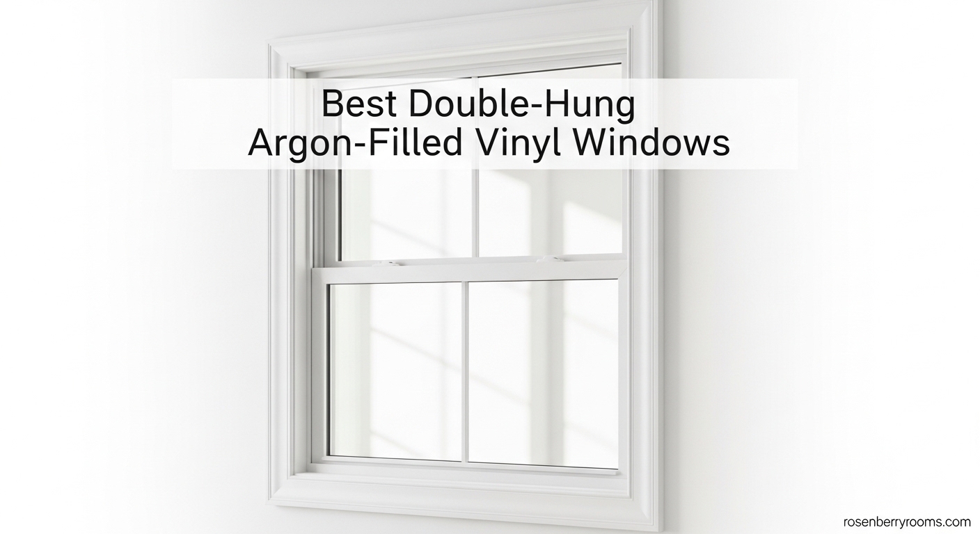 Best Double-Hung Argon-Filled Vinyl Windows