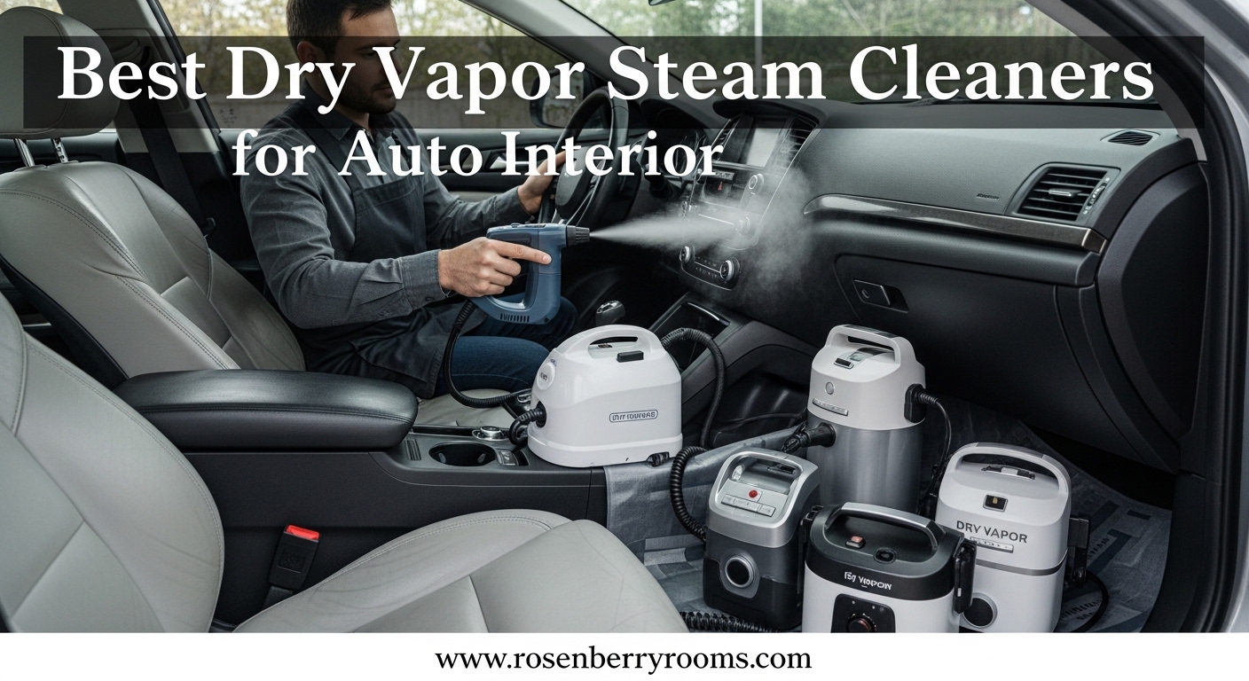 Best Dry Vapor Steam Cleaners for Auto Interiors