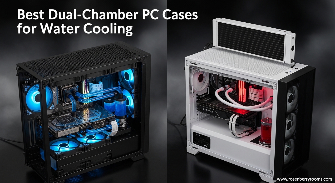 Best Dual-Chamber PC Cases for Water Cooling