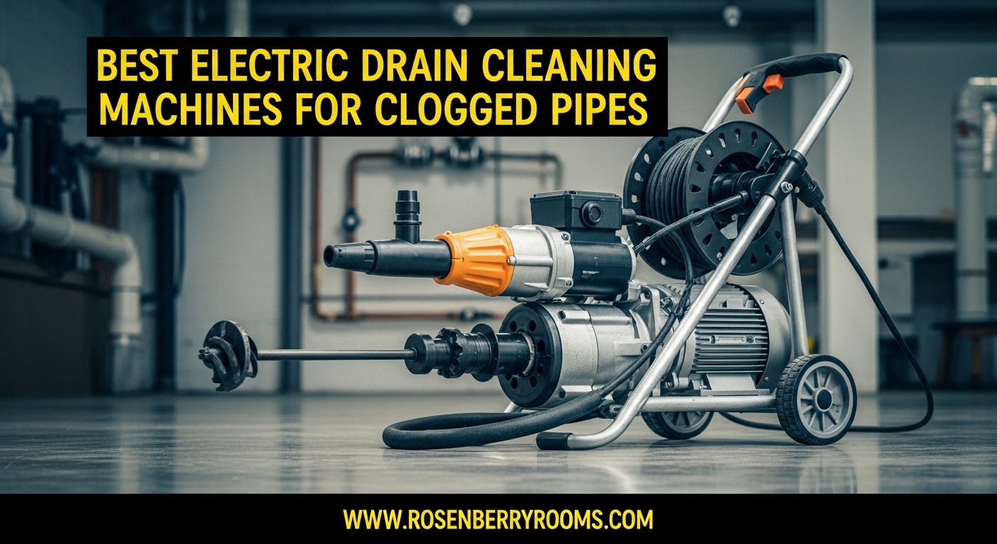 Best Electric Drain Cleaning Machines for Clogged Pipes