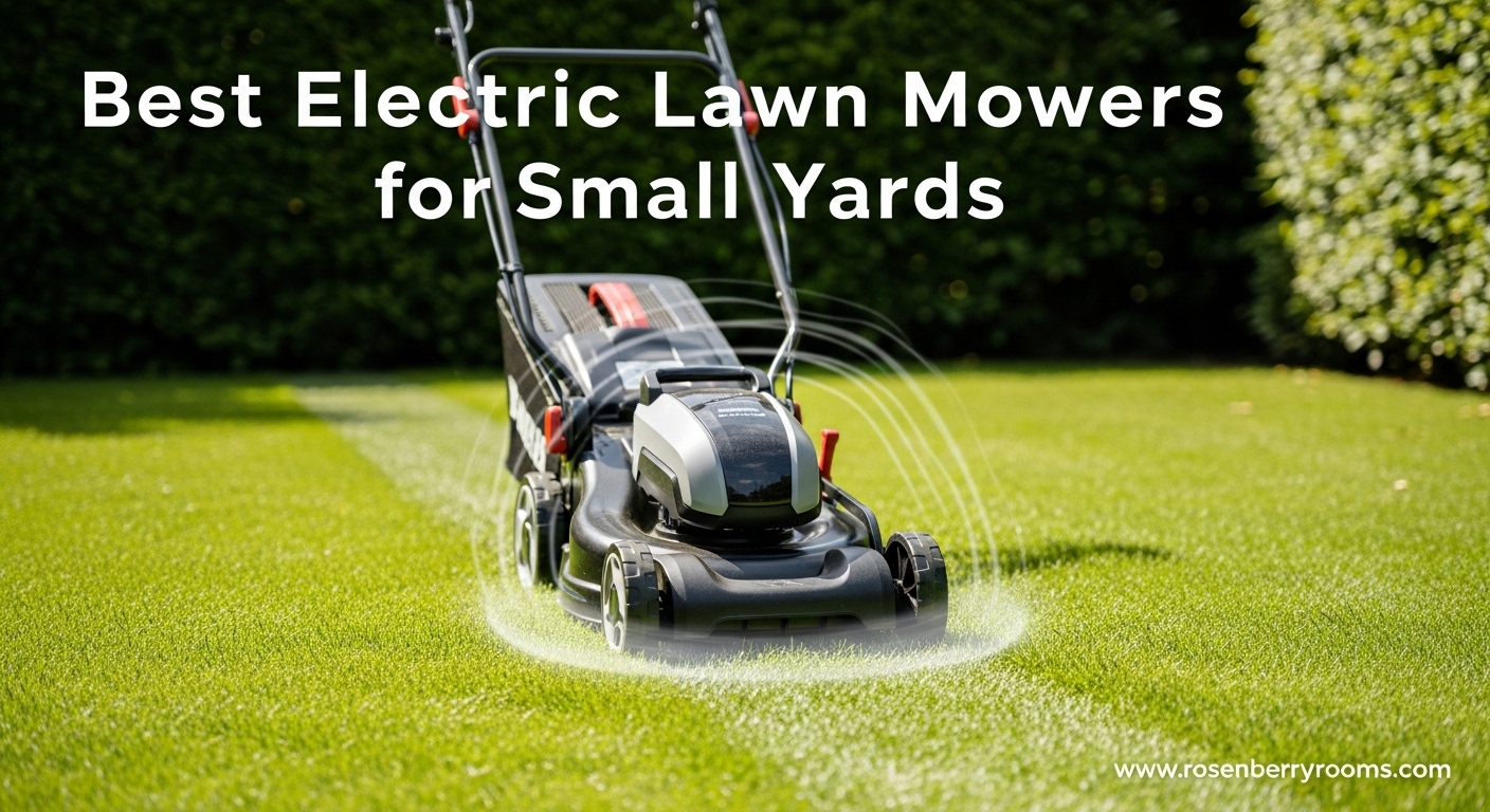 Best Electric Lawn Mowers for Small Yards