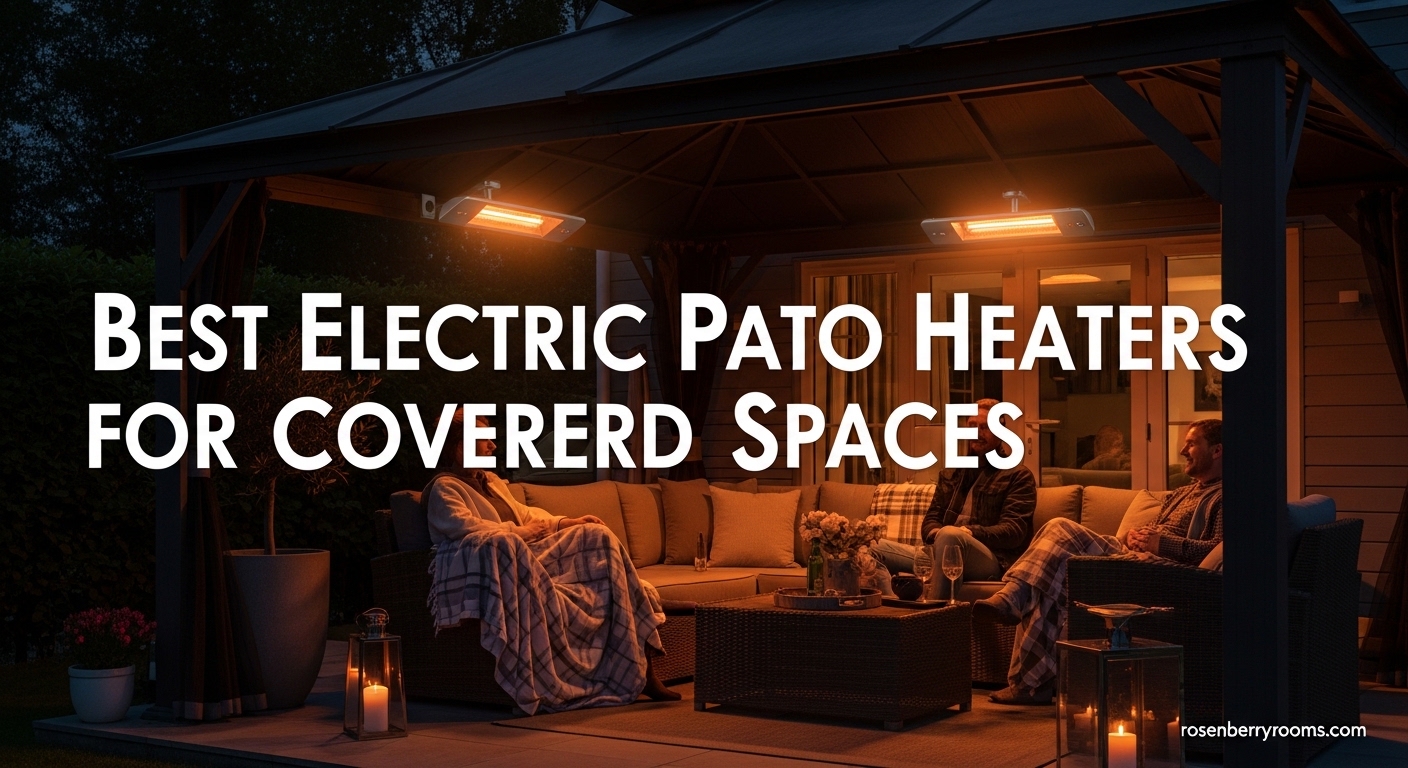 Best Electric Patio Heaters for Covered Spaces