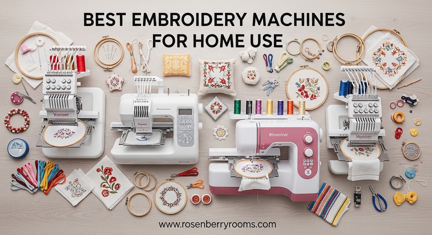 Best Embroidery Machines for Home Use