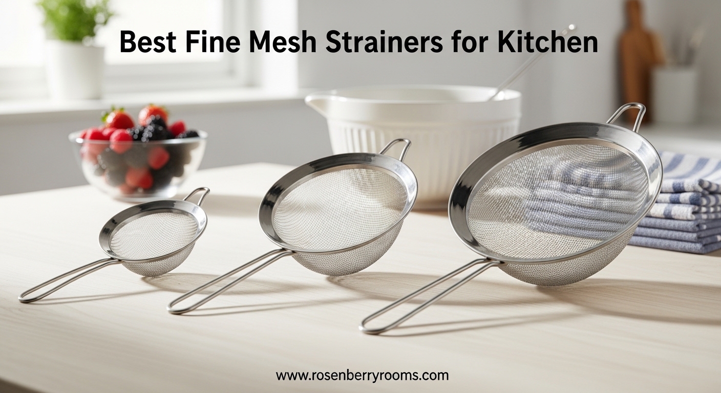 Best Fine Mesh Strainers for Kitchen