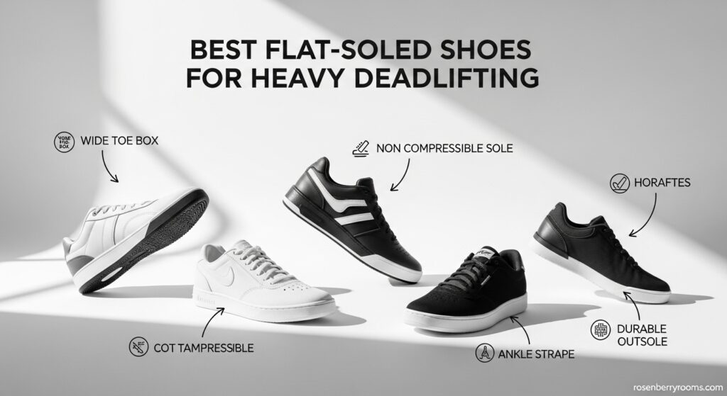 Best Flat-Soled Shoes for Heavy Deadlifting